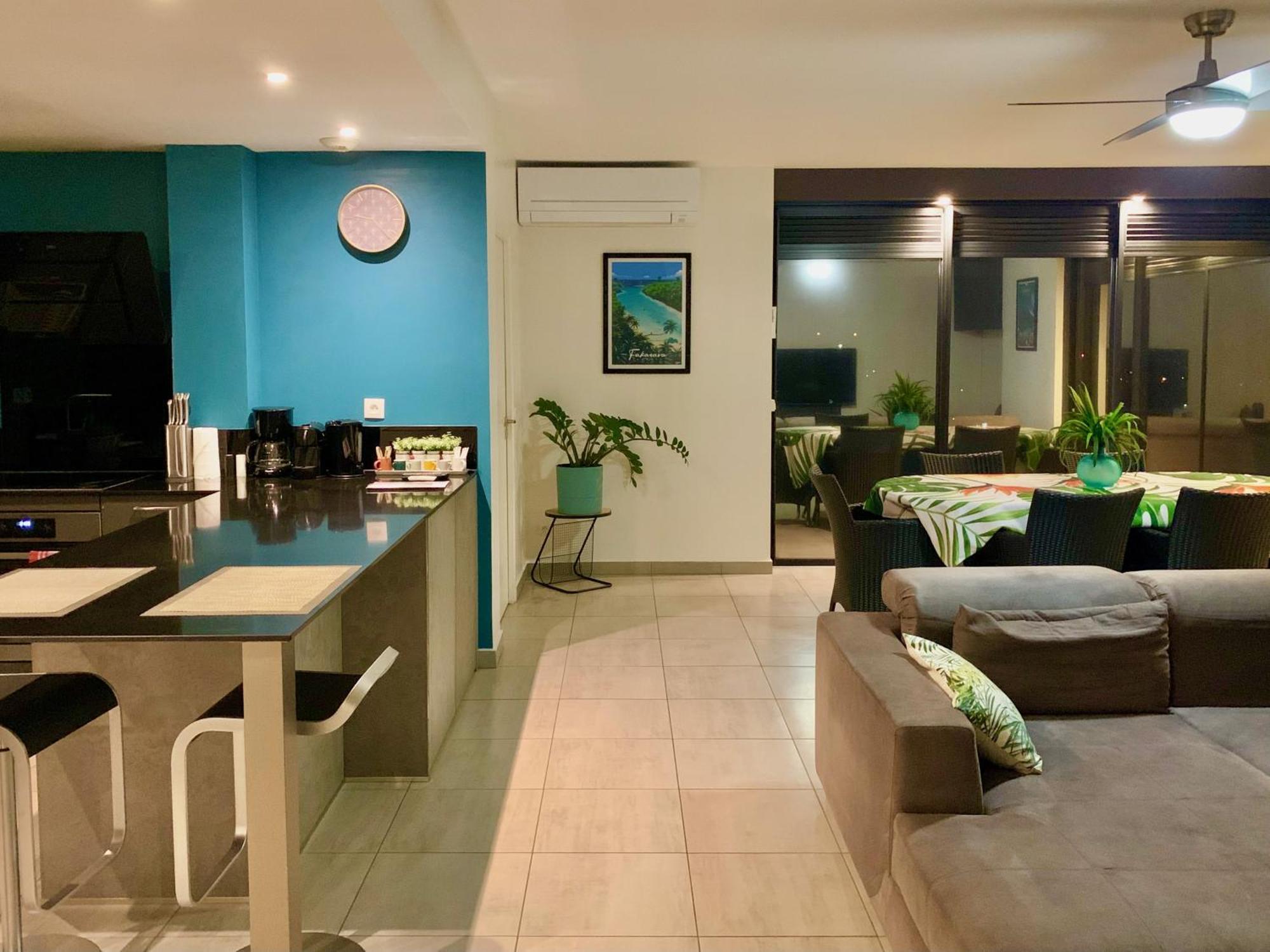Kaili Ocean View Luxury 2Br Ac Throughout Fiber Wifi & Pool Apartamento Papeete  Exterior foto