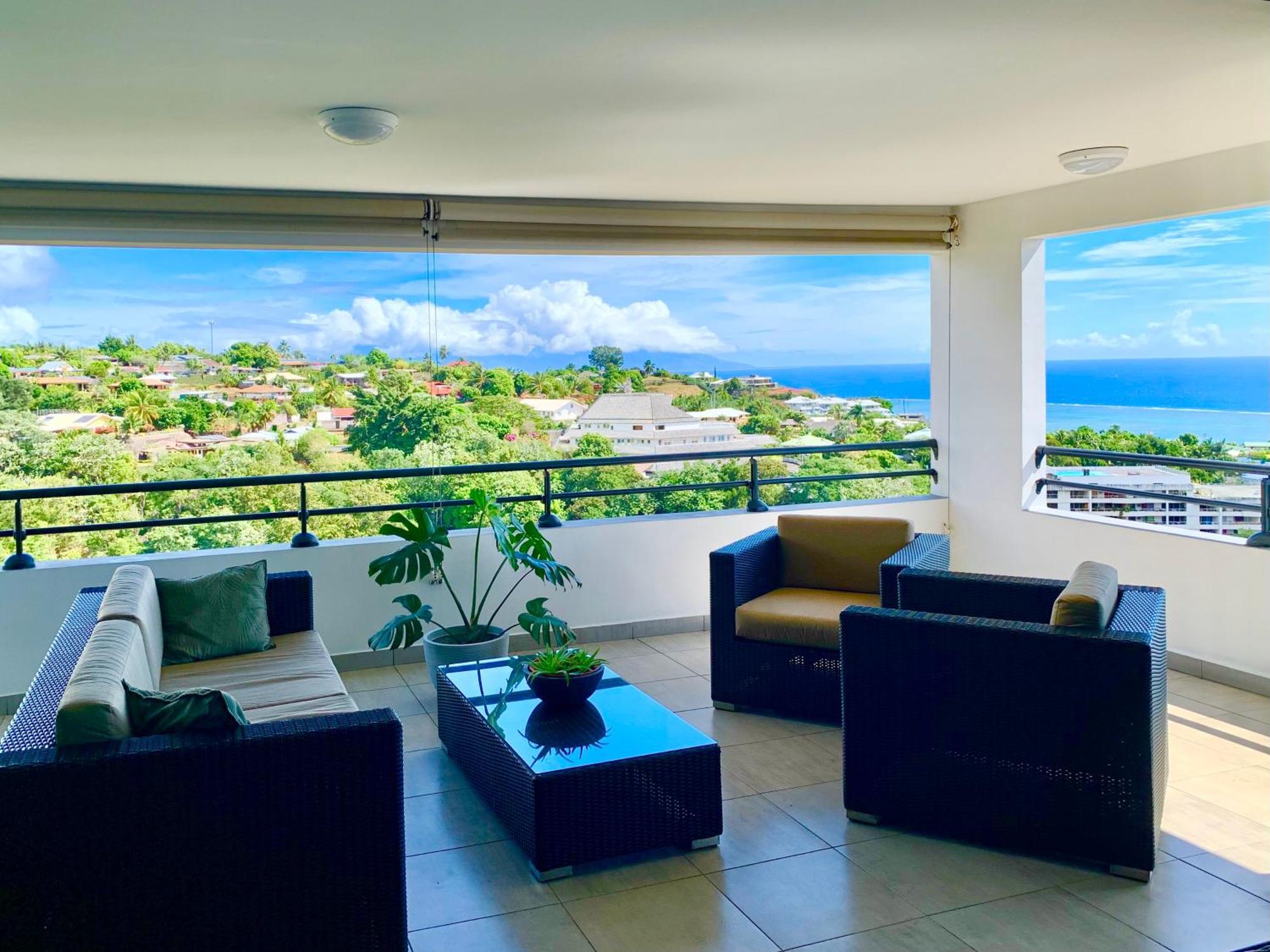 Kaili Ocean View Luxury 2Br Ac Throughout Fiber Wifi & Pool Apartamento Papeete  Exterior foto