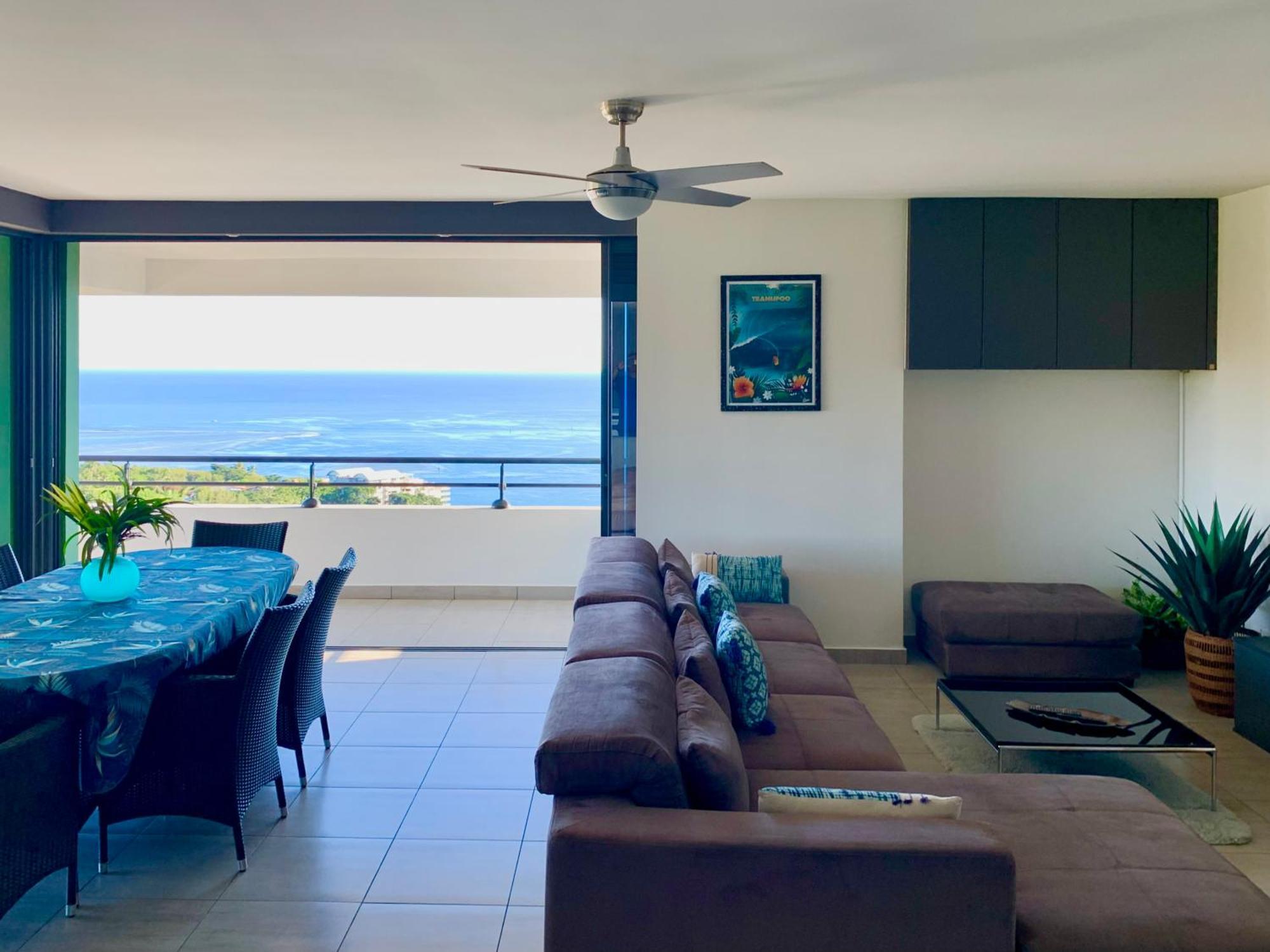 Kaili Ocean View Luxury 2Br Ac Throughout Fiber Wifi & Pool Apartamento Papeete  Exterior foto