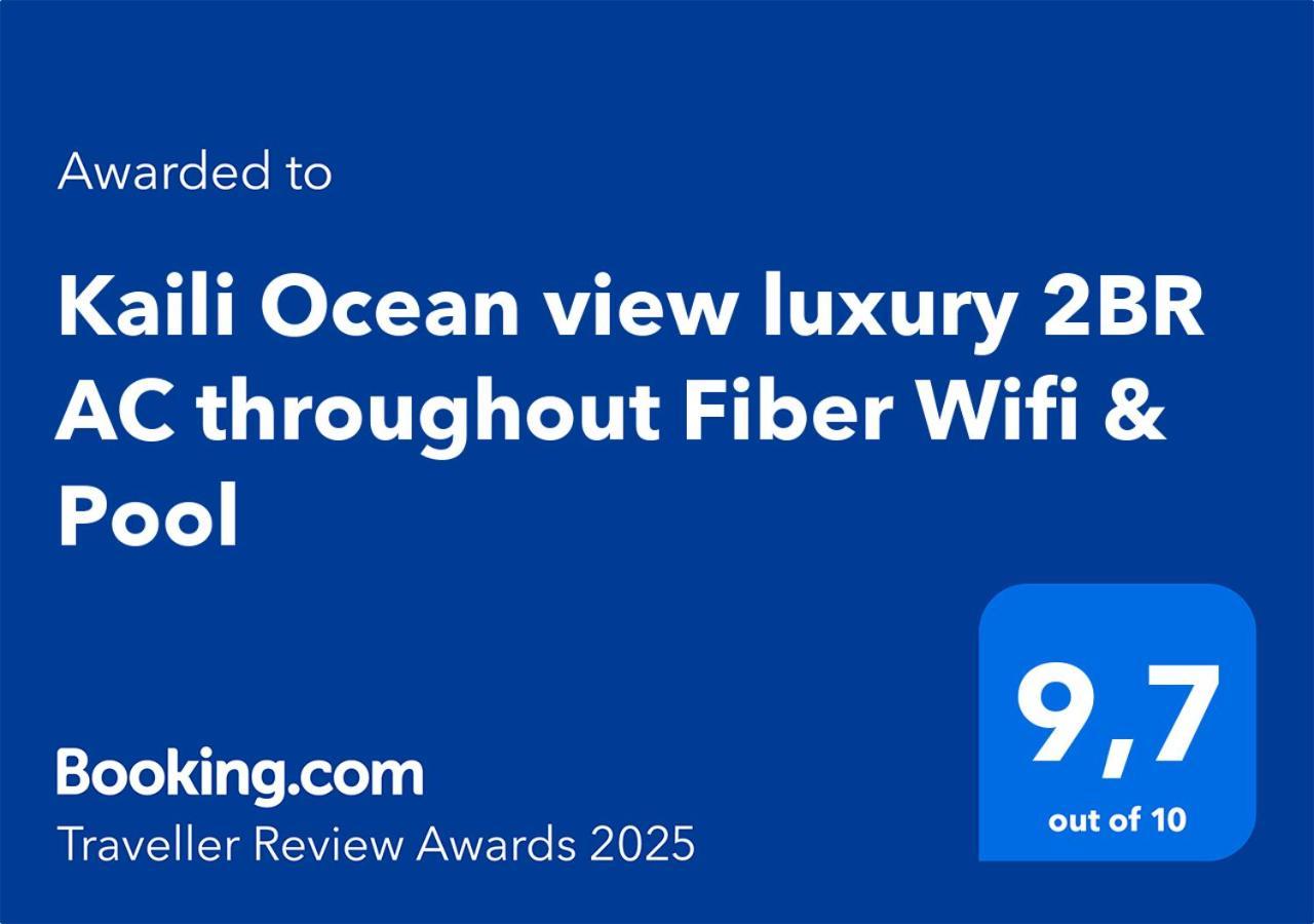 Kaili Ocean View Luxury 2Br Ac Throughout Fiber Wifi & Pool Apartamento Papeete  Exterior foto